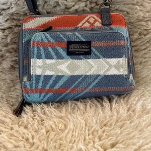 Pendleton wool crossbody purse